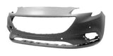 Vauxhall Corsa 3 Door Hatchback 2014-2019 Front Bumper With Sensor Holes No Park Assist Holes (Not VXR Models) Primed