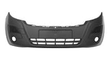 Vauxhall Movano Van 2010-2019 Front Bumper With Lamp Holes - Textured