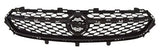 Vauxhall Corsa 5 Door Hatchback 2020-2023 Front Grille Black With Black Mesh