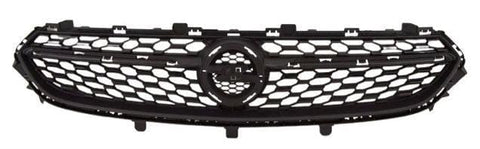 Vauxhall Corsa 5 Door Hatchback 2020-2023 Front Grille Black With Black Mesh
