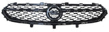 Vauxhall Corsa 5 Door Hatchback 2020-2023 Front Grille Black With Chrome Mesh