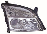 Vauxhall Vectra Saloon 2002-2005 Headlamp Halogen Chrome Driver Side R