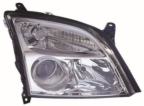 Vauxhall Vectra Saloon 2002-2005 Headlamp Halogen Chrome Driver Side R