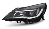 Vauxhall Astra 5 Door Estate 2019-2022 Headlamp Halogen Type With LED Daytime Running Lamp Passenger Side L