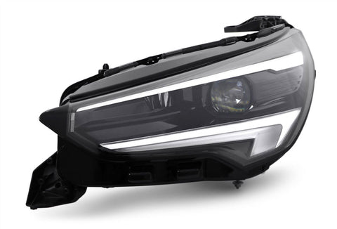 Vauxhall Corsa 5 Door Hatchback 2020-2023 Headlamp LED Matrix With LED Daytime Running Lamp Passenger Side L