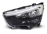 Vauxhall Combo Van 2018-2024 Headlamp Halogen Type With LED Daytime Running Lamp Passenger Side L