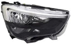 Vauxhall Combo Van 2018-2024 Headlamp Halogen Type With LED Daytime Running Lamp Driver Side R