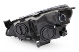 Vauxhall Astra 3 Door Hatchback 2011-2018 Headlamp Halogen HIR2 Type Black Driver Side R