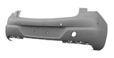 Vauxhall Astra 5 Door Hatchback 2019-2022 Rear Bumper With Sensor Holes No Park Assist Holes With Template To Drill Holes (Not VX-Line Models) Primed