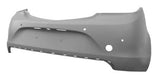 Vauxhall Insignia Hatchback 2013-2018 Rear Bumper With Sensor Holes With Camera Hole (Not VXR Models) Primed