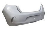 Vauxhall Corsa 5 Door Hatchback 2020-2023 Rear Bumper With 4 Sensor Holes No Park Assist Holes No Camera Hole (Design & Elite & SE Models) Primed