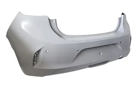 Vauxhall Corsa 5 Door Hatchback 2020-2023 Rear Bumper With 4 Sensor Holes No Park Assist Holes No Camera Hole (Design & Elite & SE Models) Primed