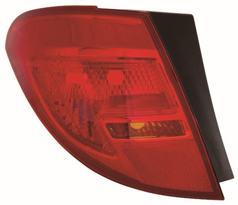 Vauxhall Meriva MPV 2014-2017 Rear Lamp Outer Section (Not LED Type) Passenger Side L