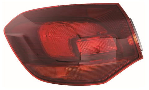Vauxhall Astra 5 Door Estate 2010-2012 Rear Lamp Outer Section Passenger Side L