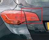 Vauxhall Astra 5 Door Estate 2010-2012 Rear Lamp Inner Section Red Passenger Side L