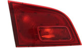 Vauxhall Astra 5 Door Estate 2010-2012 Rear Lamp Inner Section Red Passenger Side L