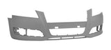 Audi A3 3 Door Hatchback 2008-2012 Front Bumper No Wash Jet or Sensor Holes - Primed (Standard Models)