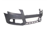 Audi A4 Saloon 2008-2012 Front Bumper With Wash Jet Holes No Sensor Holes (All Models - Except S-Line) Primed