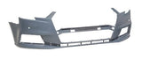 Audi A3 5 Door Hatchback 2016-2020 Front Bumper With Wash Jet Holes With Sensor Holes Primed