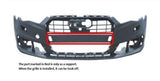Audi A6 Saloon 2014-2018 Front Bumper With Wash Jet Holes - Primed