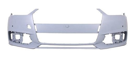 Audi A1 5 Door Hatchback 2015-2018 Front Bumper With Wash Jet Template With Sensor Holes Primed
