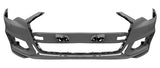 Audi A6 Saloon 2018-2025- Front Bumper Templates to Drill Sensor Holes and Park Assist Holes (S Line Models) Primed