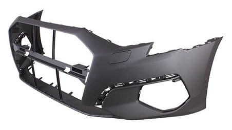 Audi A3 Saloon 2020-2024 Front Bumper No Sensor Holes With Sensor Template Primed
