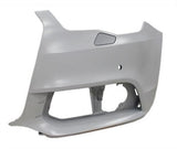 Audi A1 3 Door Hatchback 2010-2015 Front Bumper Corner With Wash Jet Holes With Sensor Holes Standard Models Passenger Side L