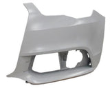Audi A1 5 Door Hatchback 2012-2015 Front Bumper Corner No Wash Jet Holes - No Sensor Holes - Primed (Standard Models) Passenger Side L