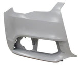 Audi A1 5 Door Hatchback 2012-2015 Front Bumper Corner No Wash Jet Holes - No Sensor Holes - Primed (Standard Models) Driver Side R