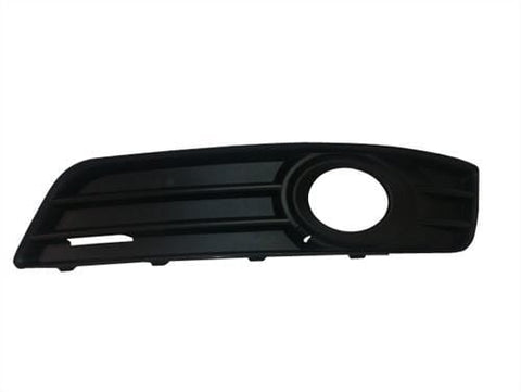 Audi A3 5 Door Hatchback 2008-2012 Front Bumper Grille Outer Section With Lamp Hole (Standard Models) Passenger Side L