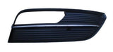Audi A3 5 Door Hatchback 2012-2016 Front Bumper Grille With Chrome Trim Outer Section With Lamp Hole Driver Side R