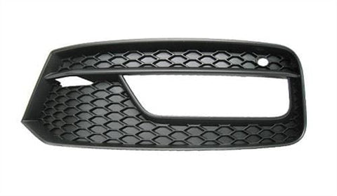 Audi A1 3 Door Hatchback 2015-2018 Front Bumper Grille With Sensor Hole Outer Section With Lamp Hole Standard Models Passenger Side L