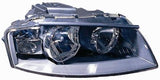 Audi A3 3 Door Hatchback 2005-2008 Headlamp Halogen Version Driver Side R