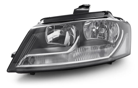 Audi A3 3 Door Hatchback 2008-2012 Headlamp Halogen Type Passenger Side L
