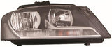 Audi A3 3 Door Hatchback 2008-2012 Headlamp Halogen Type Driver Side R