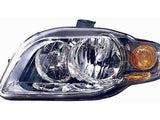 Audi A4 Cabriolet 2005-2008 Headlamp Halogen Version With Amber Indicator Passenger Side L