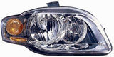 Audi A4 Estate 2005-2008 Headlamp Halogen Version With Amber Indicator Driver Side R
