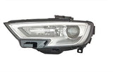 Audi A3 3 Door Hatchback 2016-2018 Headlamp Xenon Type With LED Daytime Running Lamps Passenger Side L