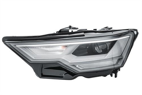 Audi A6 Estate 2018-2025 Headlamp LED Type With No Cornering Lamp Passenger Side L