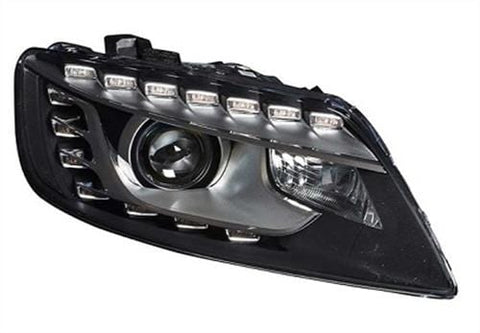 Audi Q7 Estate 2010-2015 Headlamp Bi-Xenon With LED Daytime Running Lamp Driver Side R