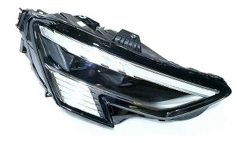 Audi A3 5 Door Hatchback 2020-2024 Headlamp LED Matrix Type Black & Grey Driver Side R