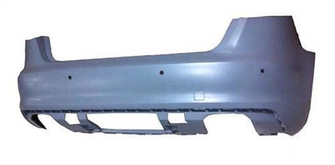 Audi A3 5 Door Hatchback 2012-2016 Rear Bumper With Sensor Holes Standard Models Primed