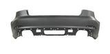 Audi A3 Saloon 2013-2016 Rear Bumper No Sensor Holes Standard Models Primed