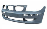 BMW 1 Series 3 Door Hatchback 2007-2012 Front Bumper No Wash Jet Holes - Primed (Standard Models)