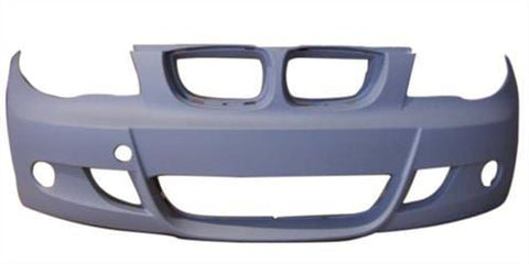 BMW 1 Series 5 Door Hatchback 2007-2011 Front Bumper No Wash Jet Holes No Sensor Holes