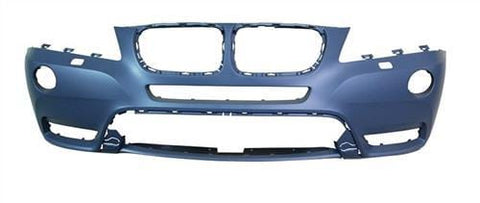 BMW X3 Estate 2010-2014 Front Bumper With Wash Jet Holes - Primed (Standard Models)
