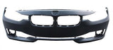BMW 3 Series 4 Door Saloon 2012-2015 Front Bumper No Wash Jet or Sensor Holes (ES & SE Models)