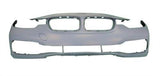 BMW 3 Series 4 Door Saloon 2015-2019 Front Bumper No Wash Jet Holes No Sensor Holes