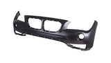 BMW X1 Estate 2012-2015 Front Bumper No Wash Jet Holes Upper Section Primed